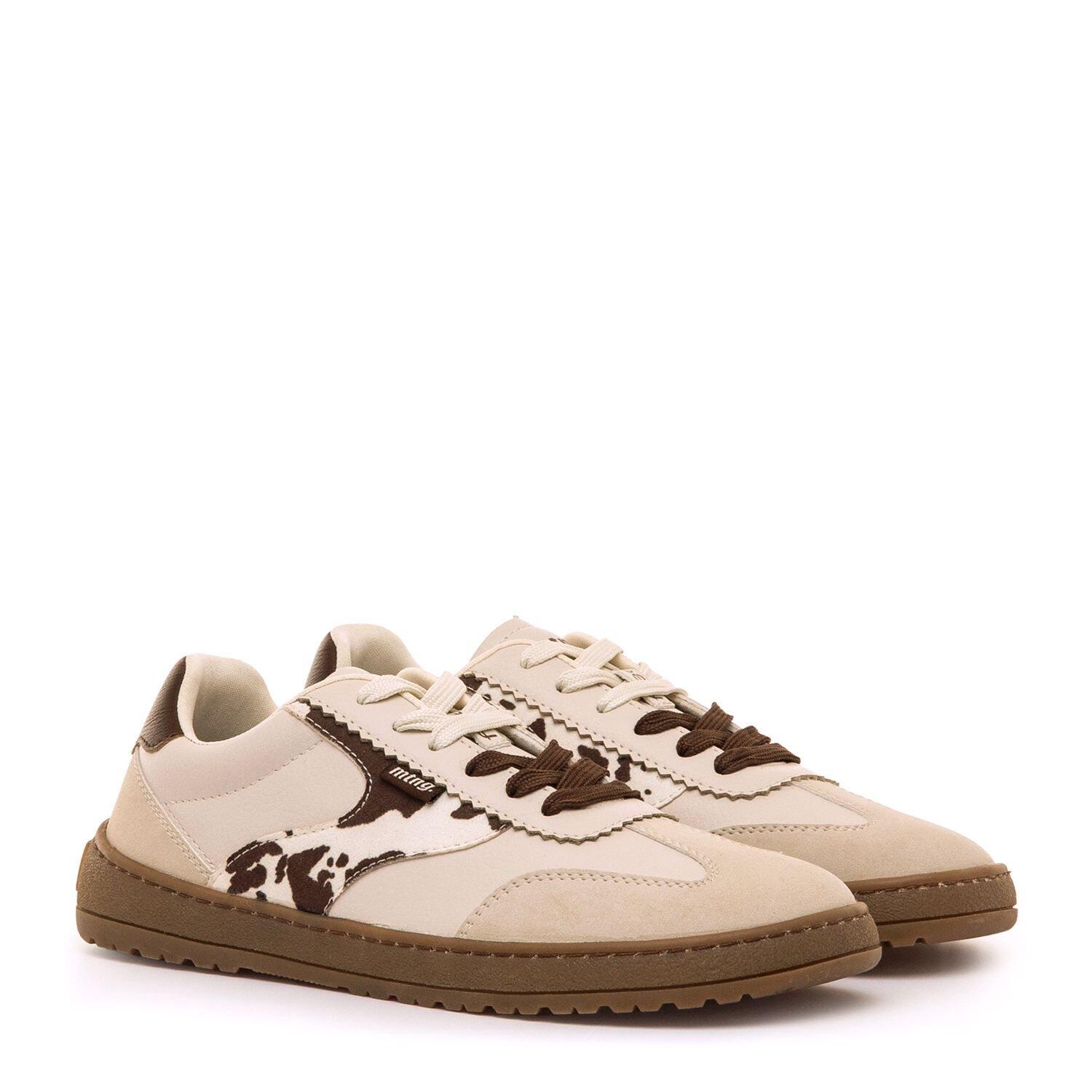 Zapatillas caminar Mujer barefoot MTNG Free alask Beige 4/7