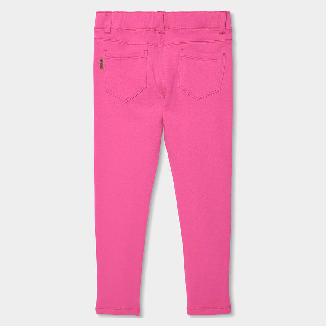 Pantalones de verano de senderismo kids niña boboli rosa 2/4