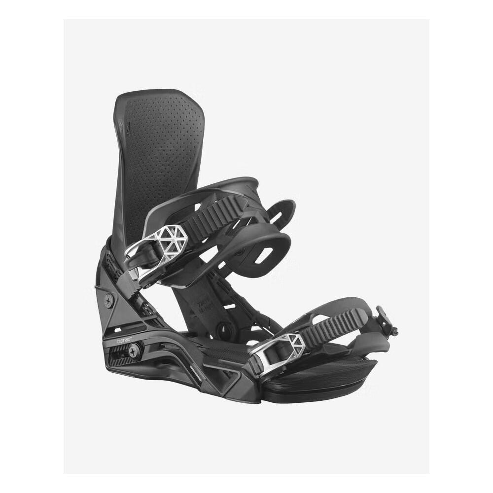 SALOMON Fixations de snowboard DISTRICT - BLACK 2/3
