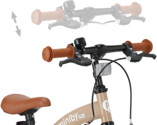 Qplay Miniby Vélo enfant 12 pouces – 3 en 1 – draisienne – Rose 5/7