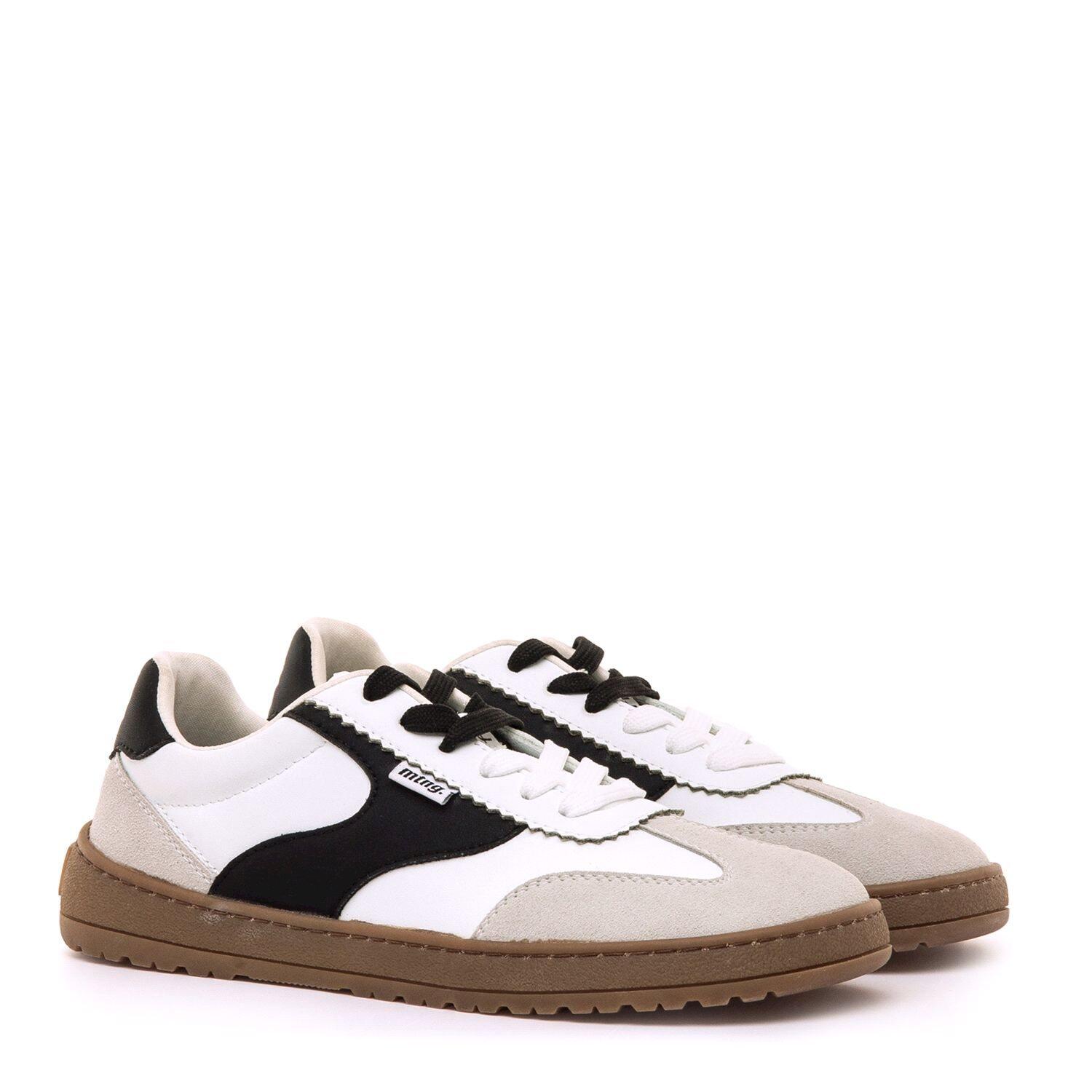 Sneakers barefoot Donna MTNG Free-alask Bianco 4/7