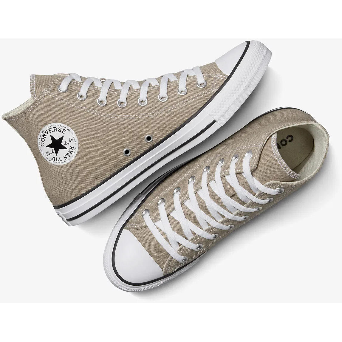 Baskets Converse Chuck Taylor All Star, Gris, Hommes 2/5