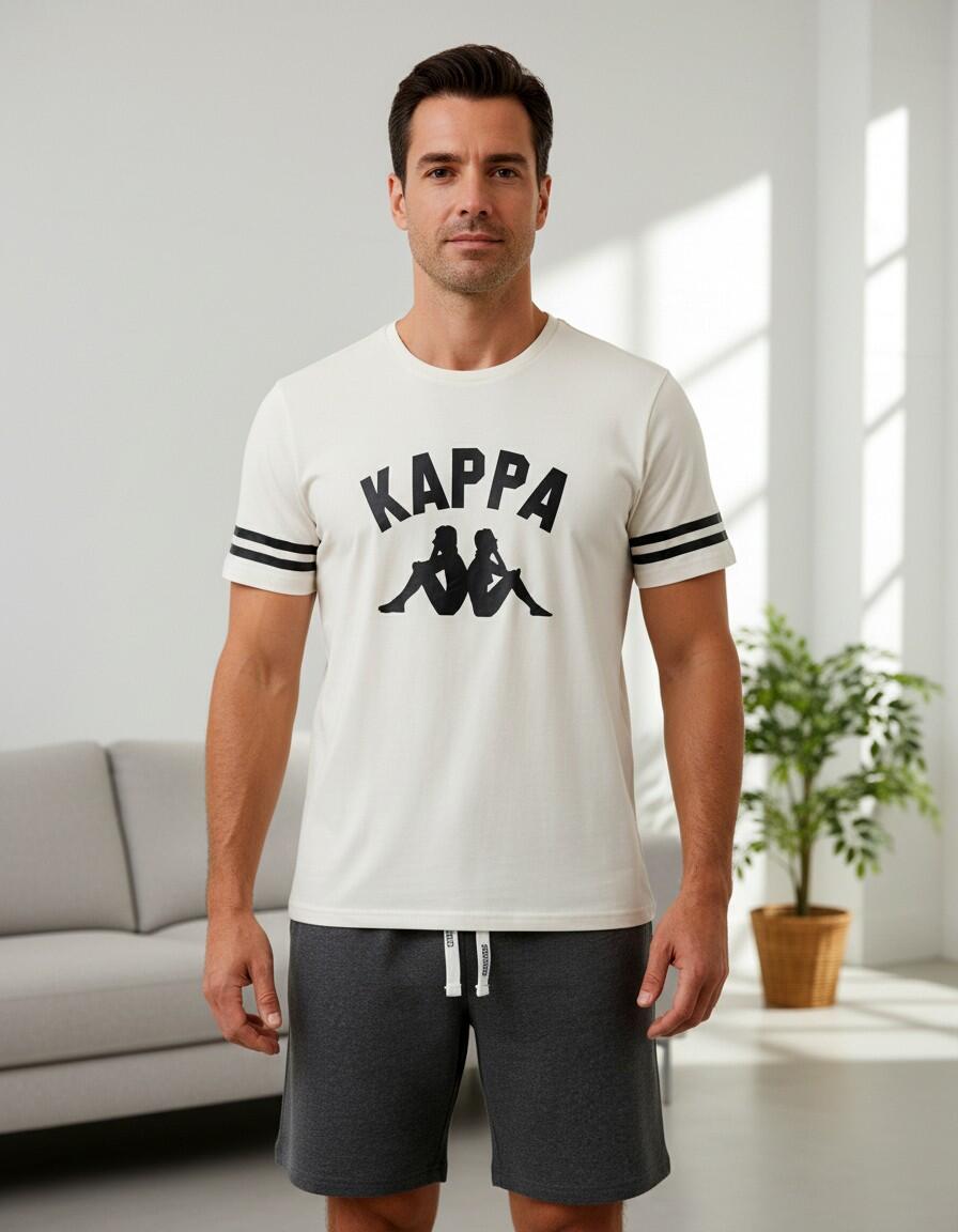 Kappa Korte Pyjama voor Heren Katoen 2/7