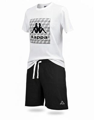 Pigiama corto da uomo in cotone Kappa