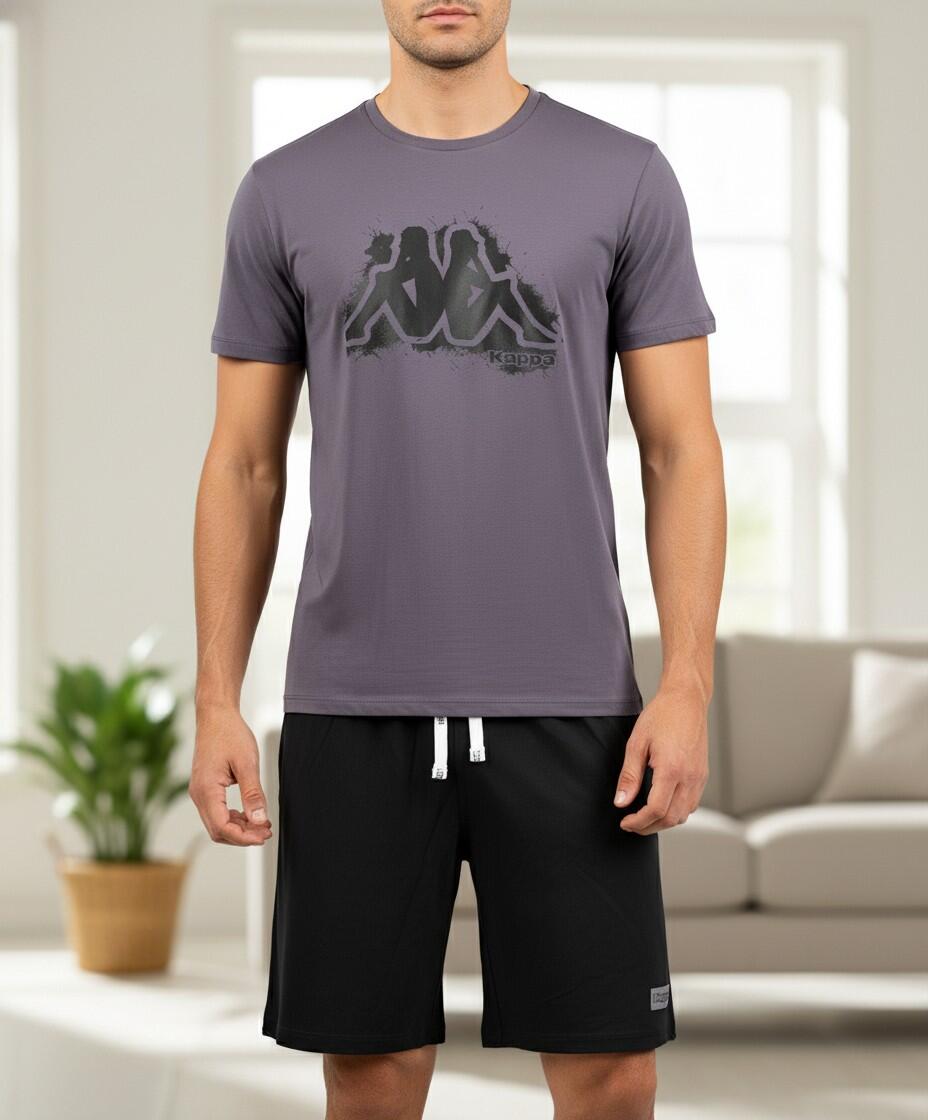 Pijama corto Kappa para hombre, algodón 2/7