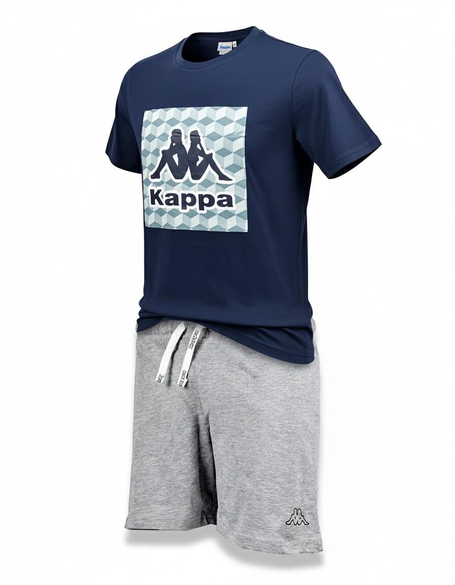 azul marino / gris