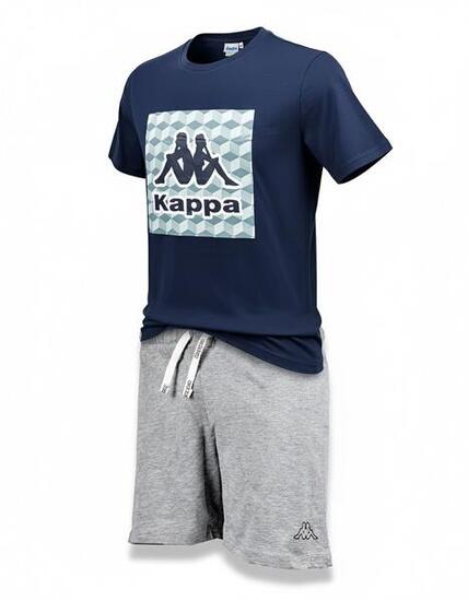 Kappa Pyjama Court Homme Coton