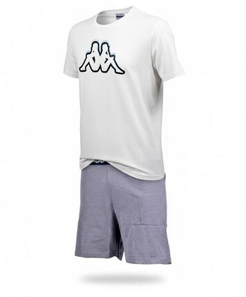 Kappa Pyjama Court Homme Coton