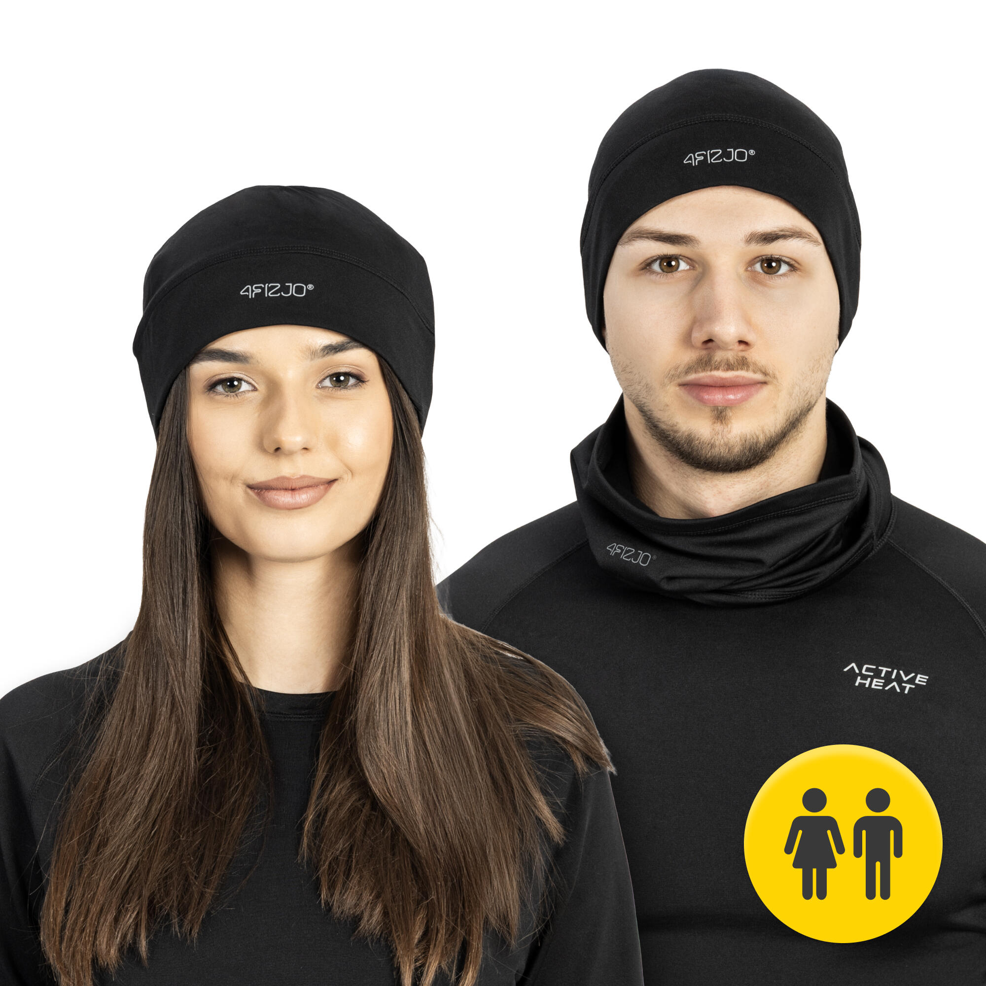 Czapka termiczna do biegania i pod kask 4FIZJO unisex 3/7