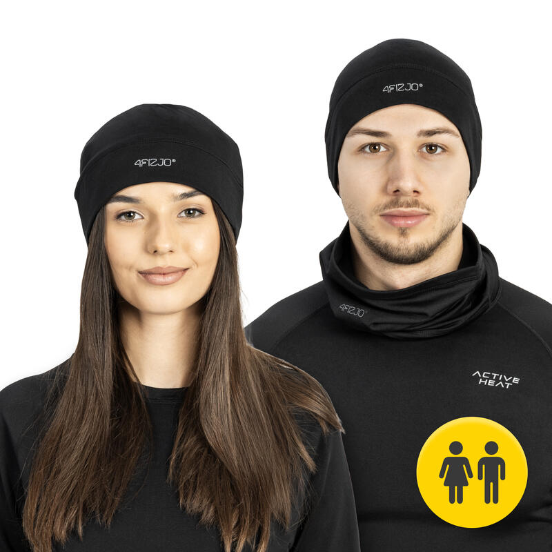 Căciulă termică pentru alergare și sub cască 4FIZJO unisex