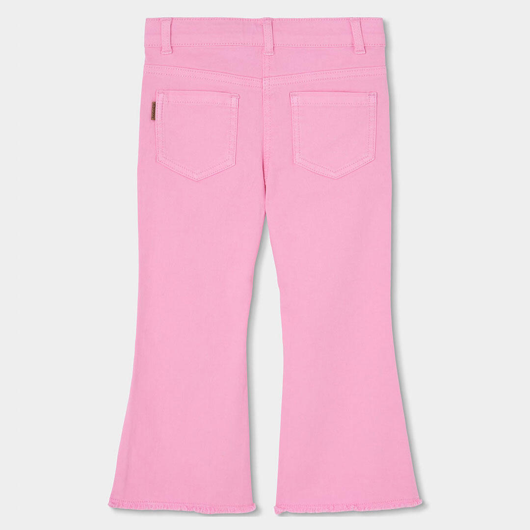 Pantalones de verano de senderismo bebé niña boboli rosa 2/4