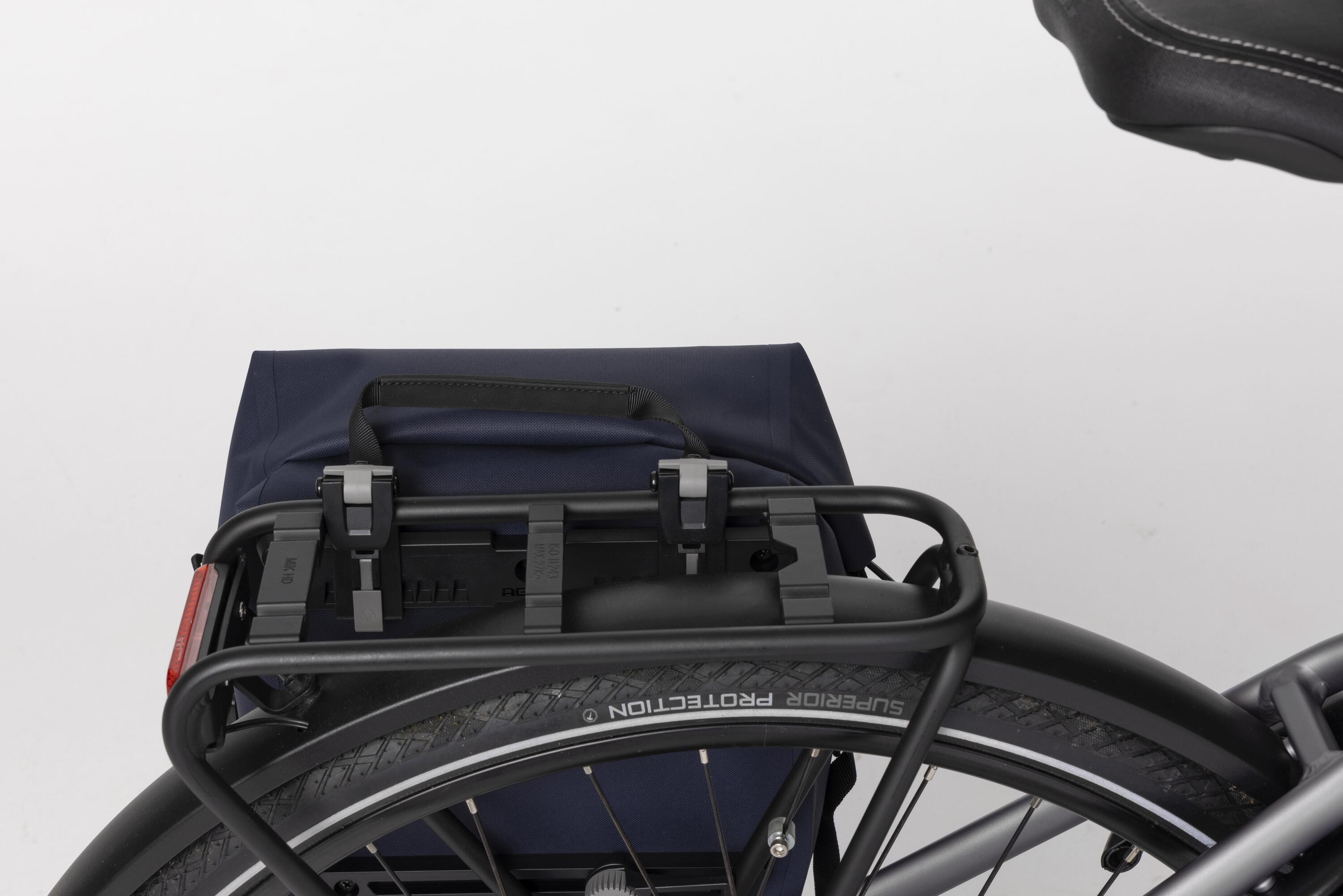 Clean Enkele Fietstas Shelter Click'nGo Medium Blue 3/7