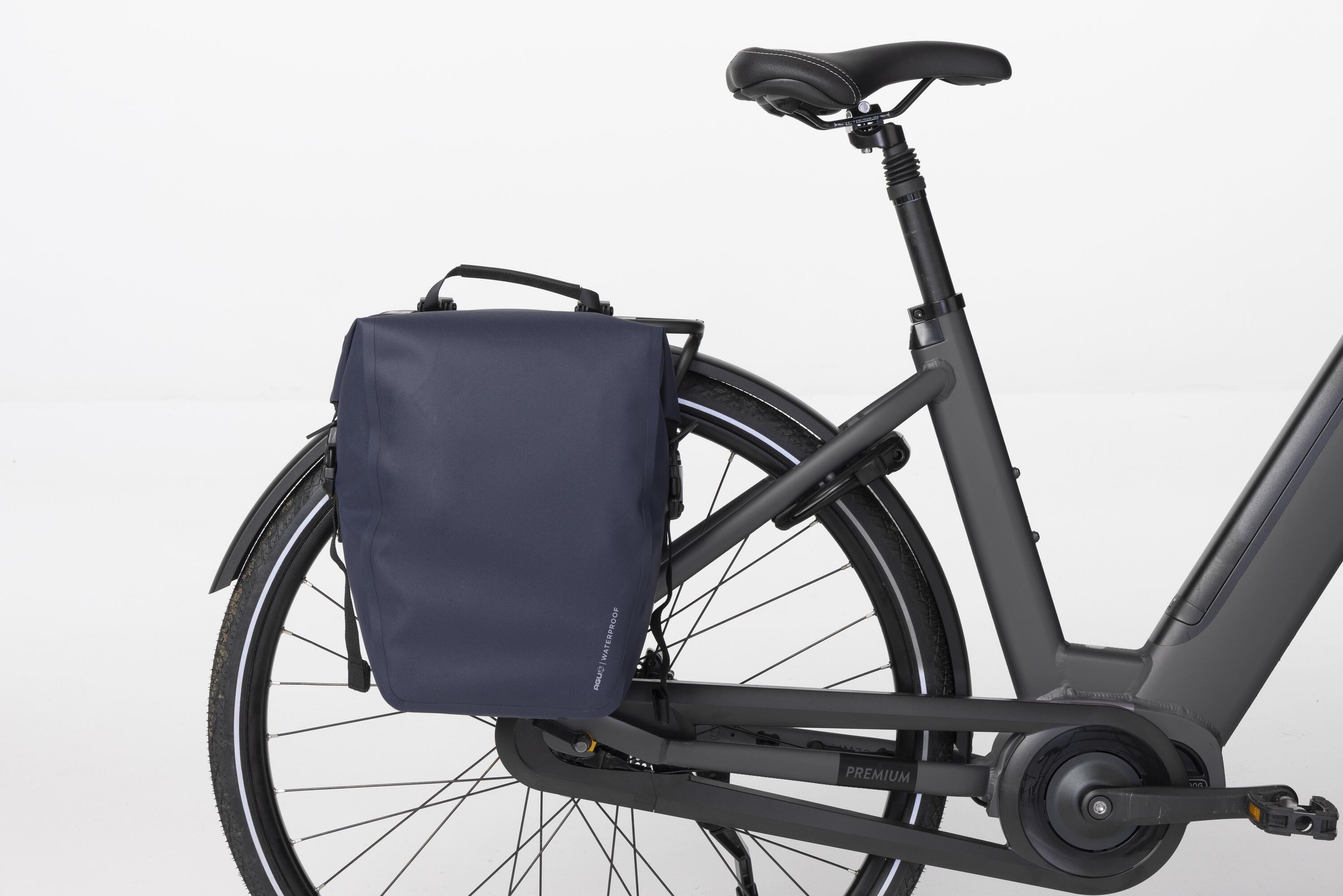 Clean Enkele Fietstas Shelter Click'nGo Medium Blue 2/7