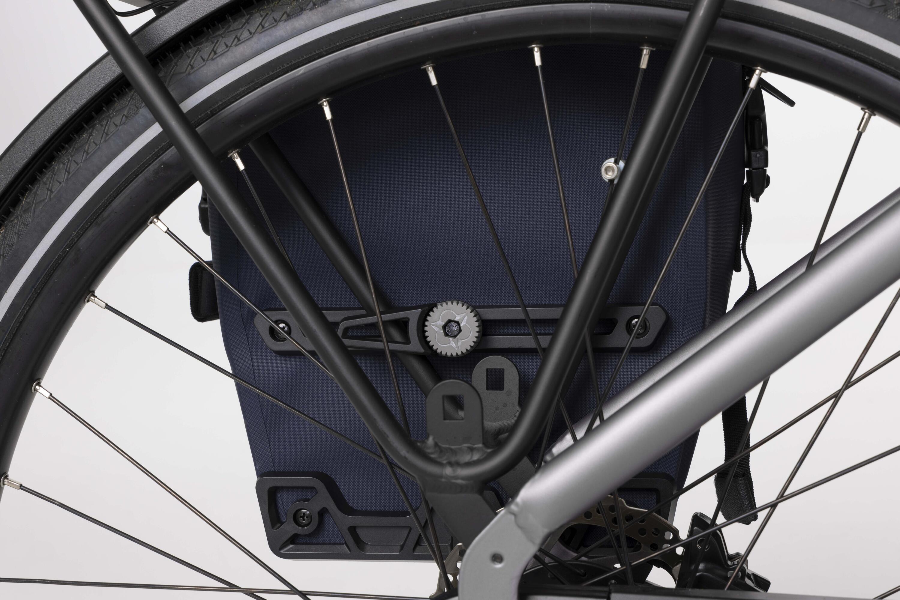 Clean Enkele Fietstas Shelter Click'nGo Medium Blue 4/7