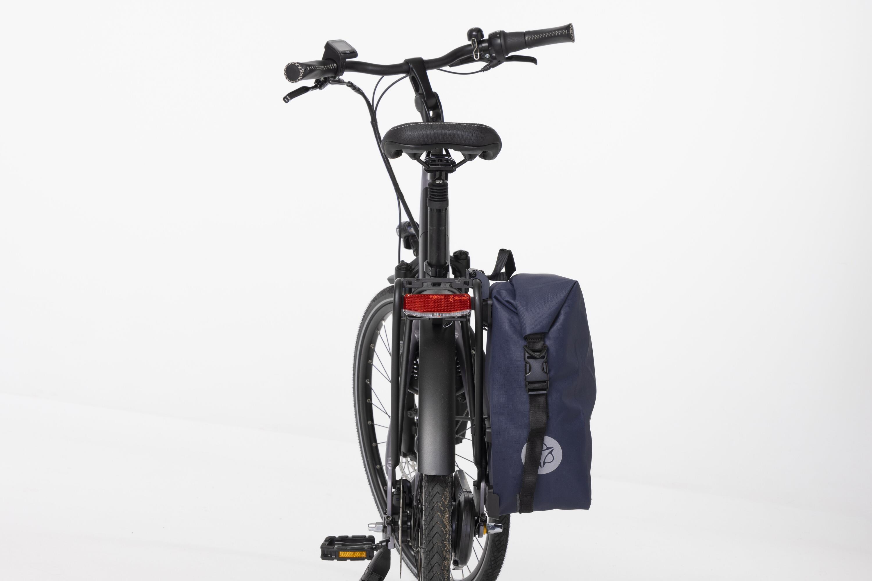 Clean Enkele Fietstas Shelter Click'nGo Medium Blue 6/7