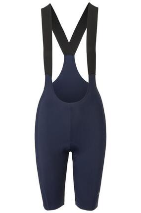 Cuissard vélo femme gravel Comfort Plus peau 14 mm bretelles sans couture noir