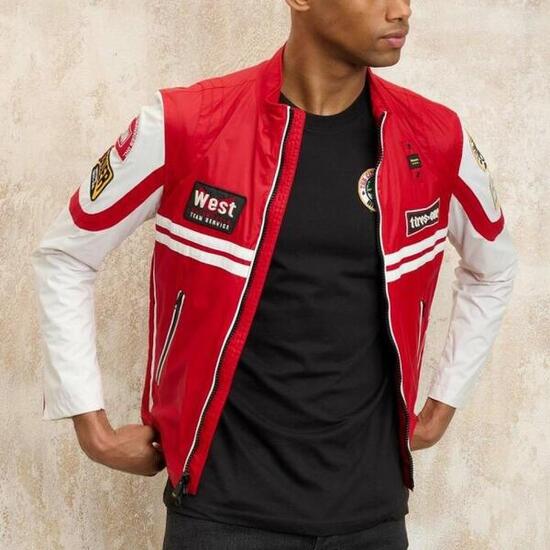 Giacca Blauer Modello Samuel Colore Rosso