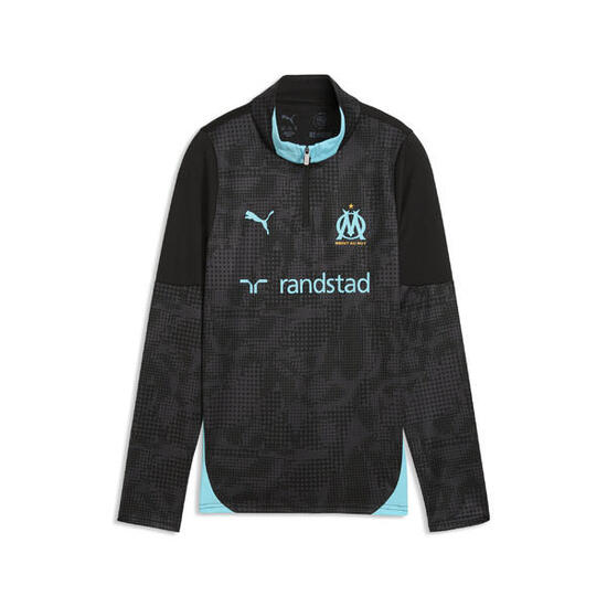 Haut d’entraînement à col zippé Olympique de Marseille Enfant et Adolescent PUMA