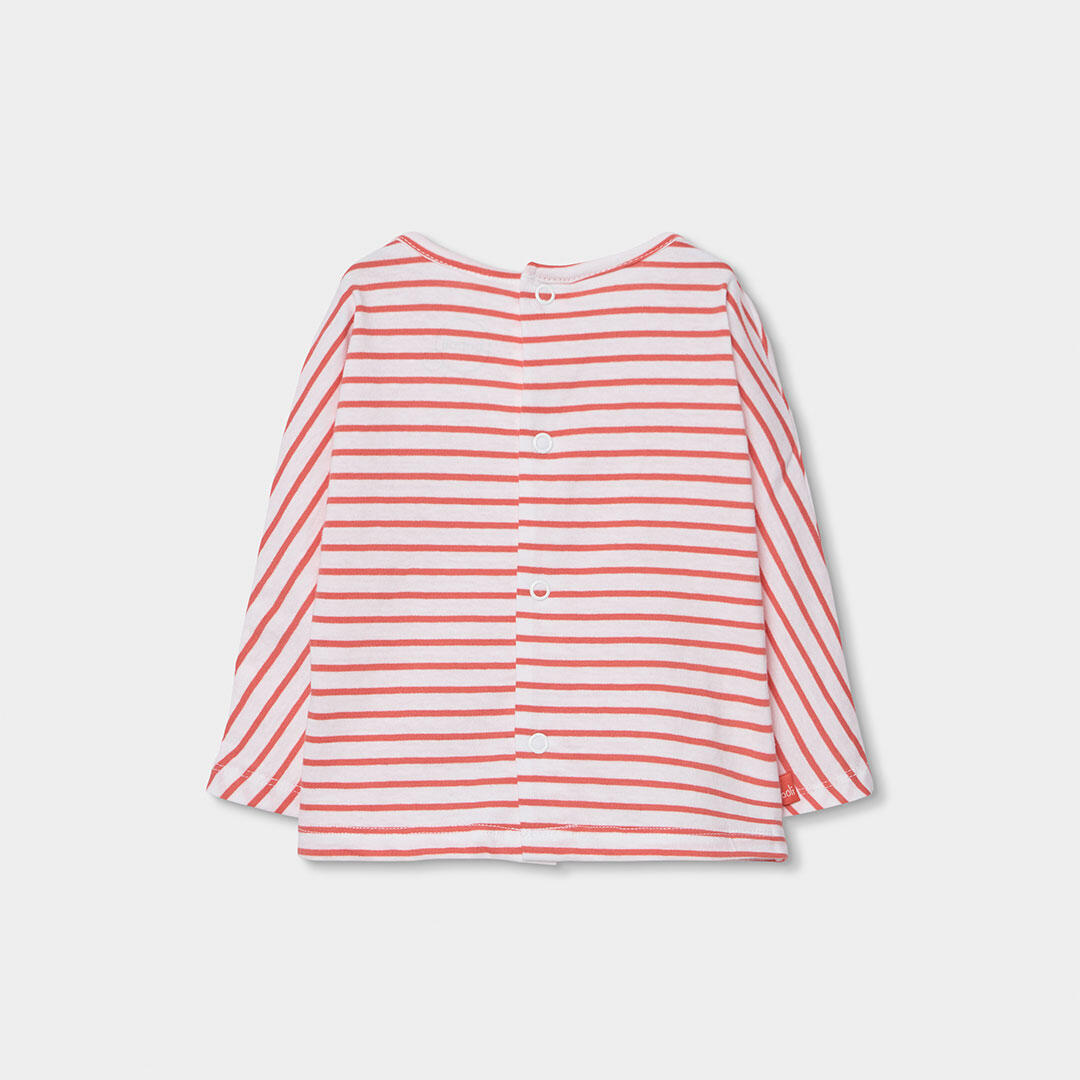 Camisetas de verano de gimnasia bebé unisex boboli multicolor 2/4