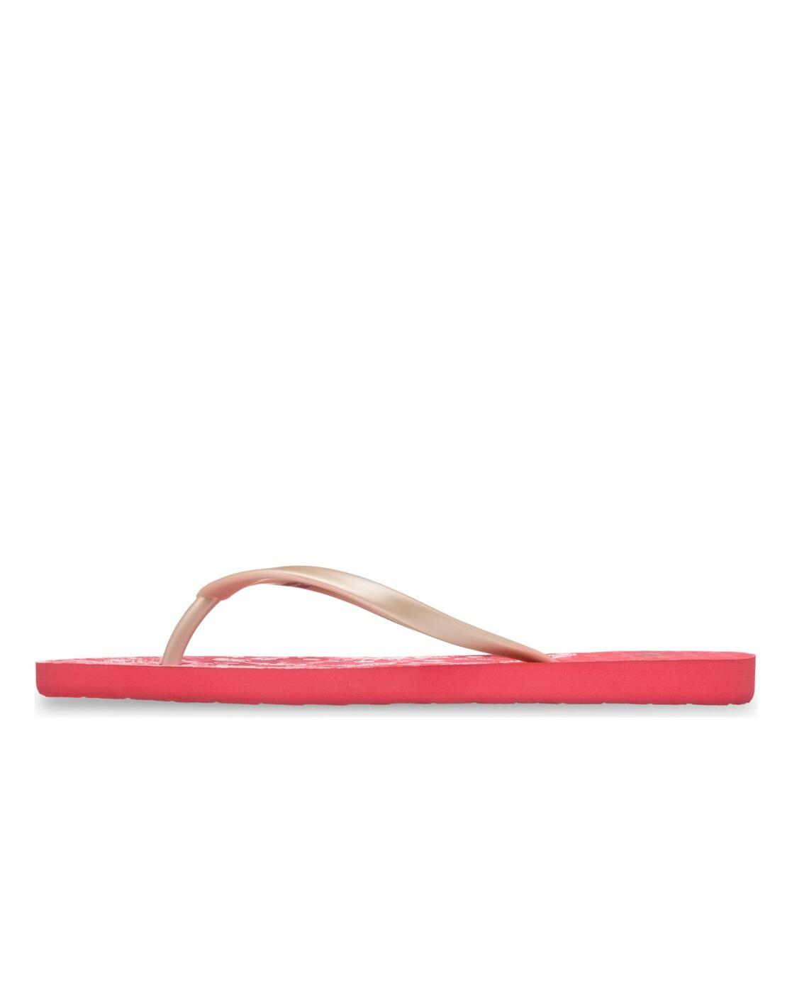 Tongs NEW VIVA PRINTED Rouge Femme 3/4