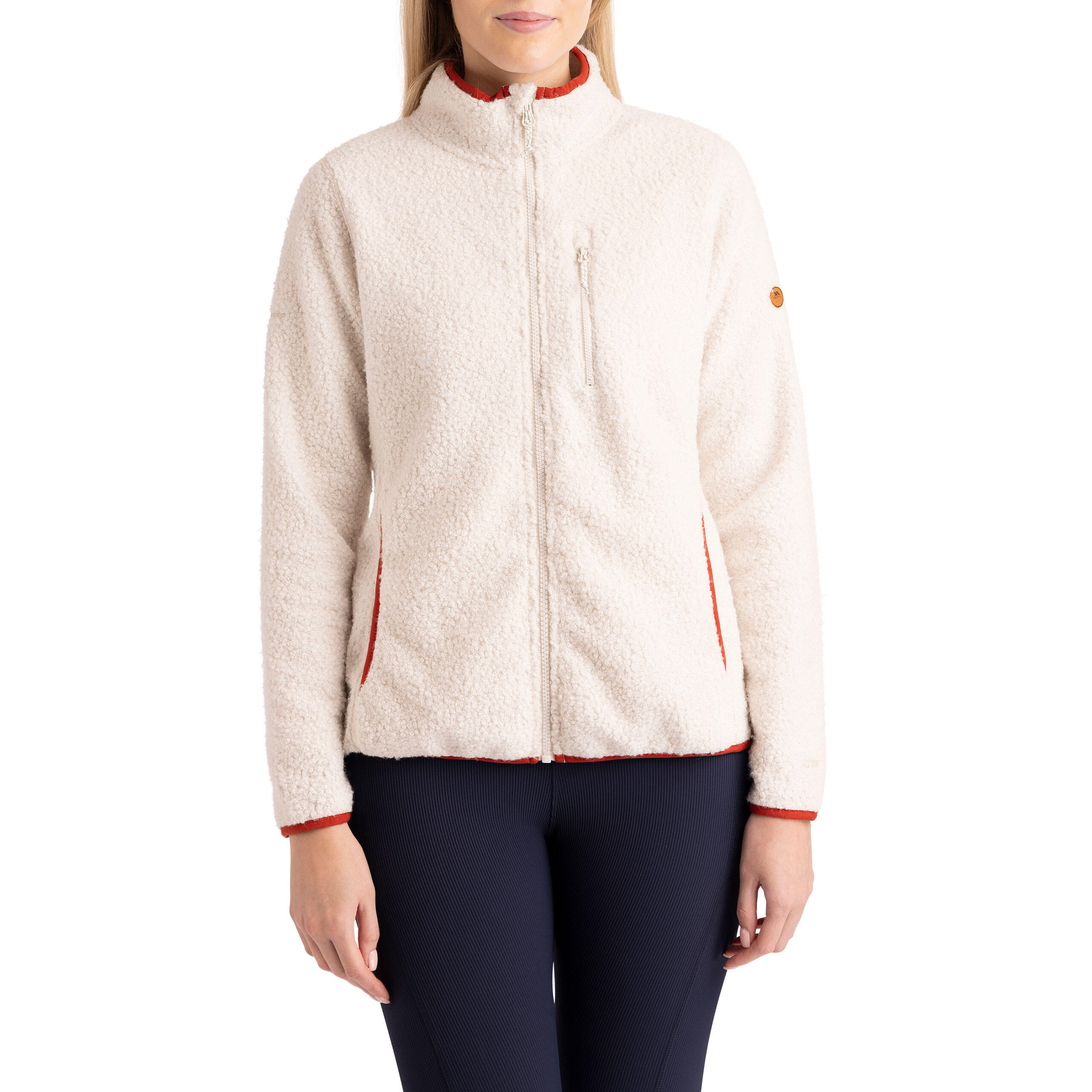 Trespass Tourley - Female Fleece Jacket Soft Stone 5/5