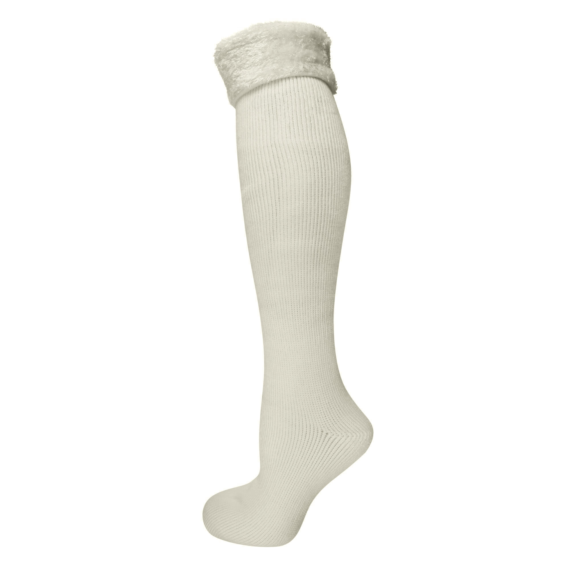 Chaussettes Pour Bottes SAMARIS TRAIL Femme (Blanc Polaire) 2/4