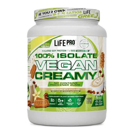 100% Isolate Vegan Creamy - 1Kg Helado de Vainilla LifePRO