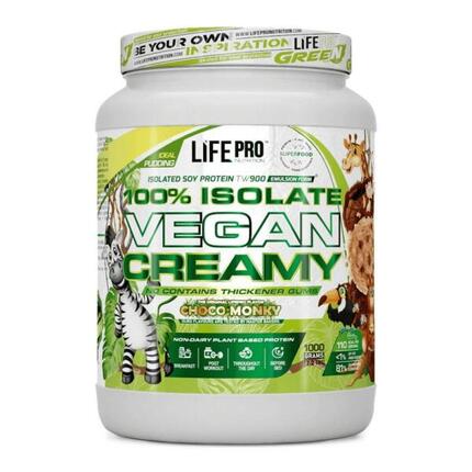 100% Isolate Vegan Creamy - 1Kg Helado de Vainilla LifePRO