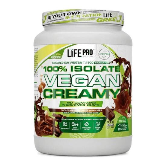 100% Isolate Vegan Creamy - 1Kg Helado de Vainilla LifePRO