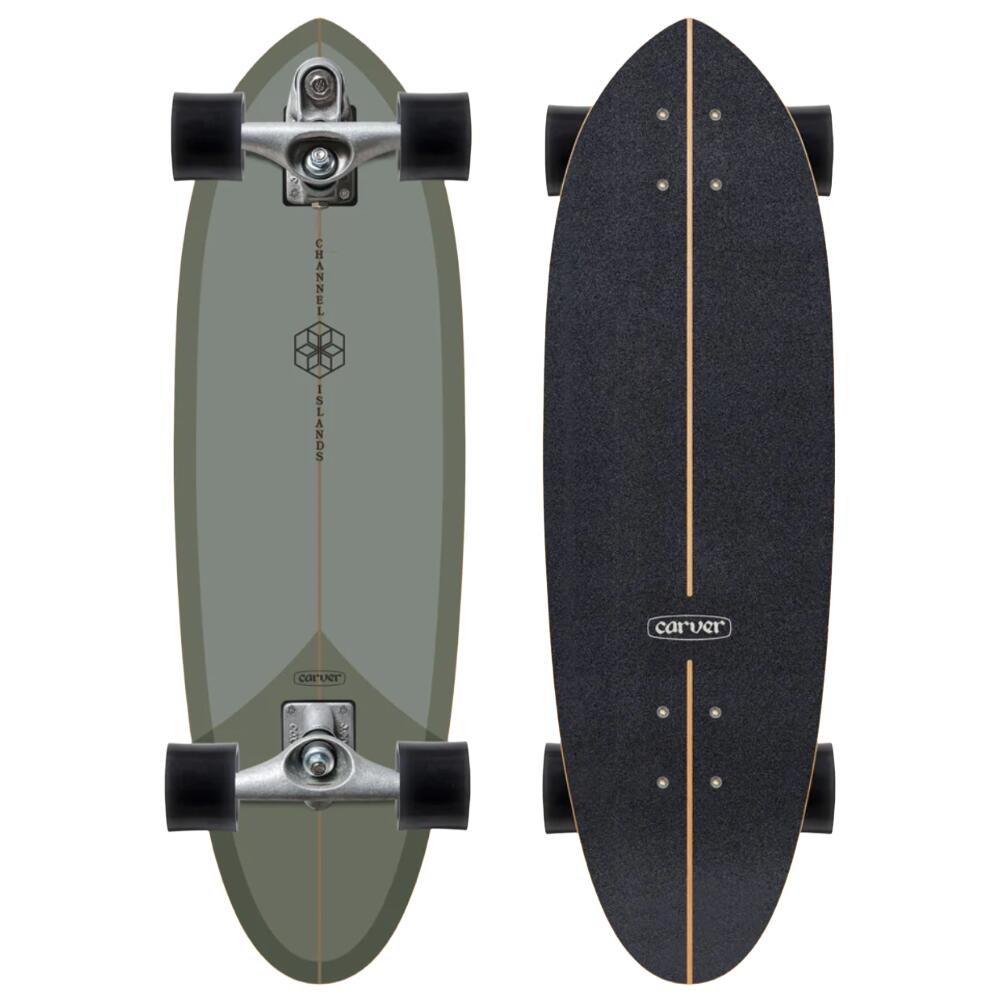 Complete Surfskate - CI Mid - Sage C7 - Carver