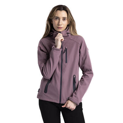 Giacca Soft Shell Donna Trespass Bela II Tono Rosa