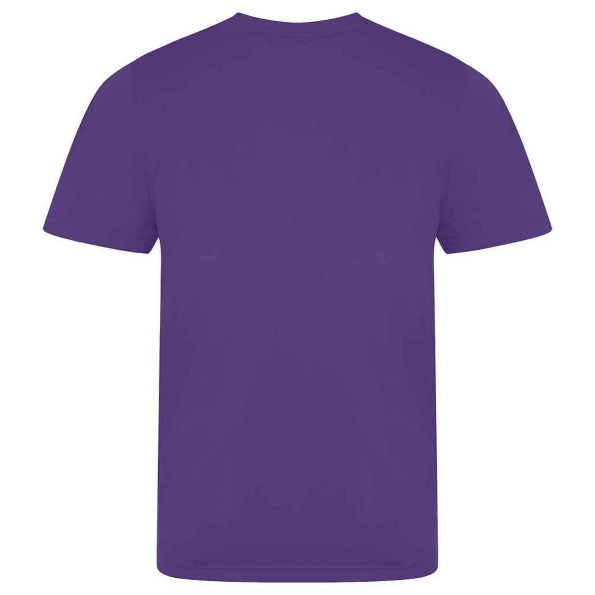 Camiseta de Suave para Adultos Unisex Morado 2/2