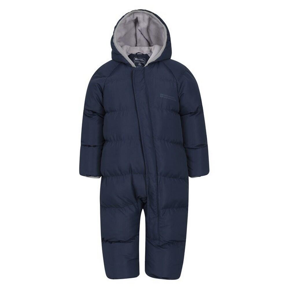 MOUNTAIN WAREHOUSE Childrens/Kids Frosty Padded Snowsuit (Navy)