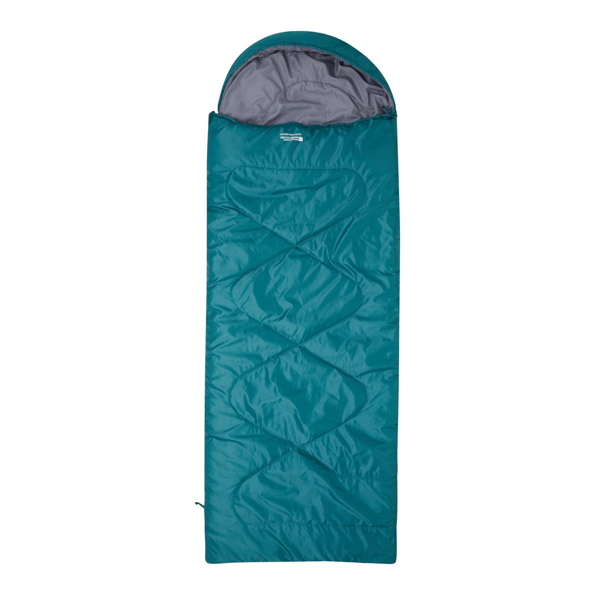 Sac De Couchage SUMMIT Adulte (Bleu Pétrole) 3/4