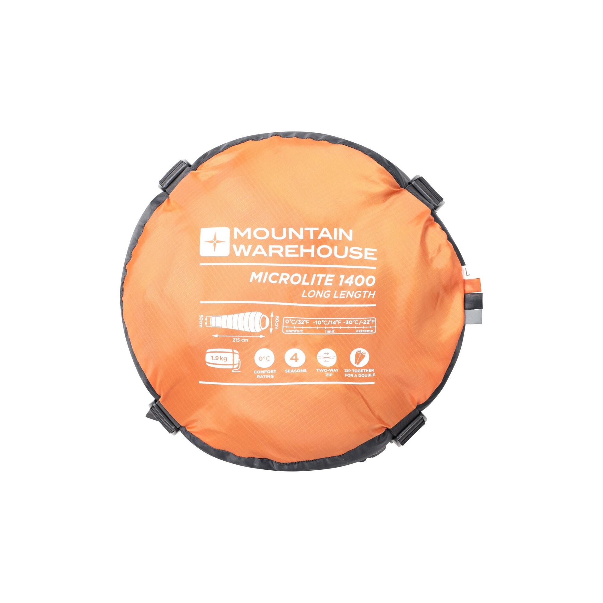 Sac De Couchage MICROLITE (Rouge Corail Vif) 2/3