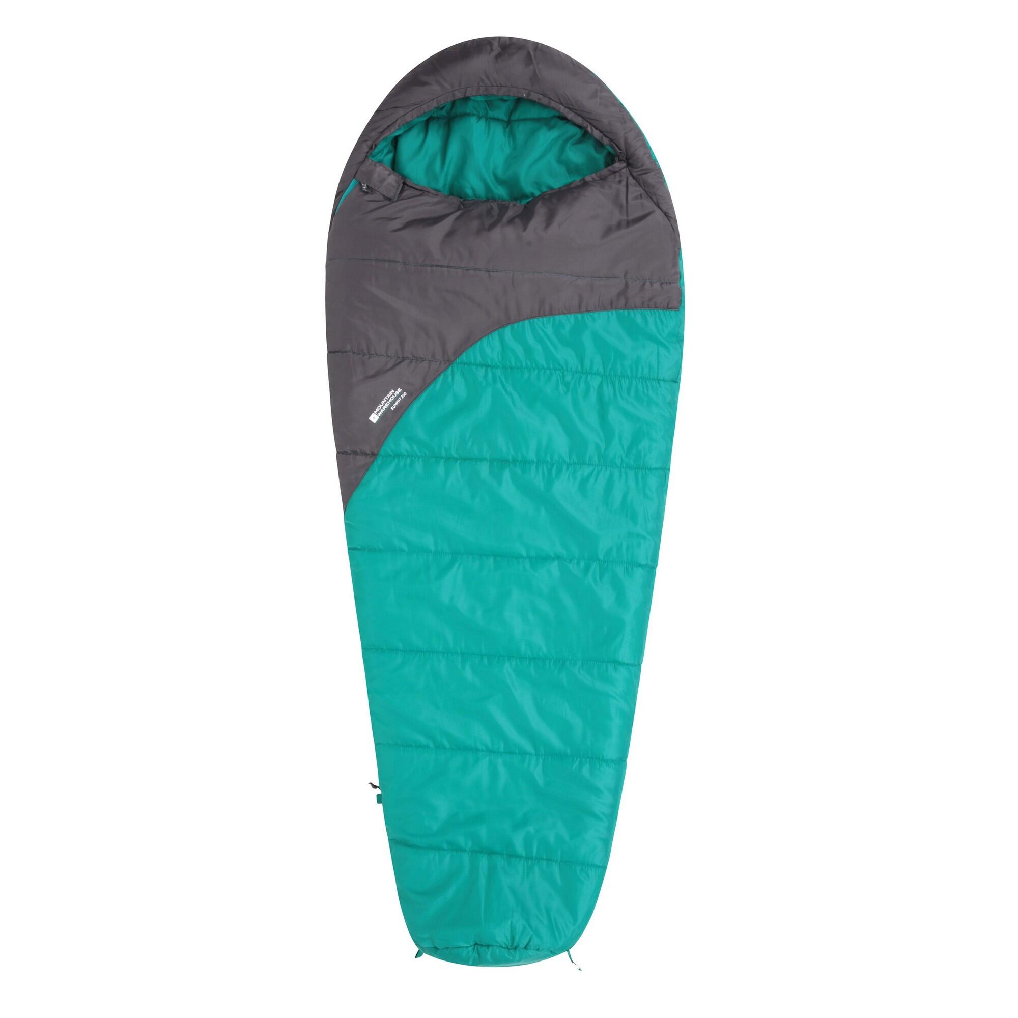 Sac De Couchage SUMMIT (Bleu Sarcelle) 3/4