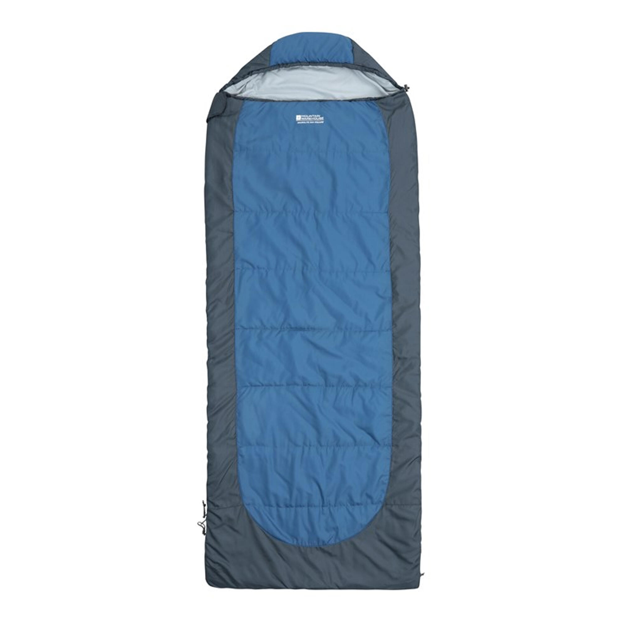 Sac De Couchage Adulte (Bleu Foncé) 4/4