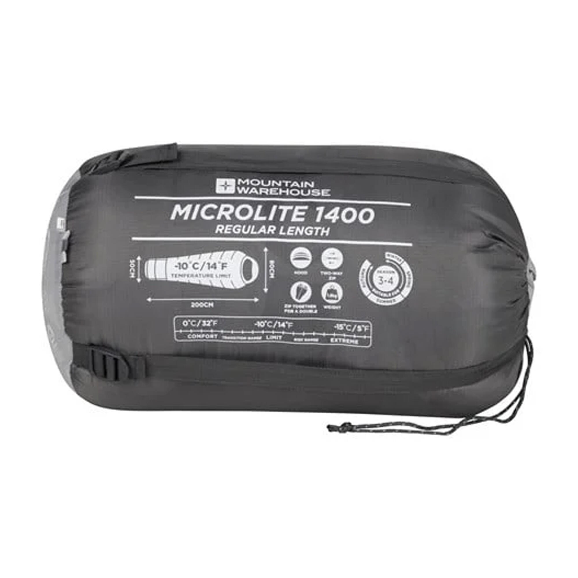 Sac De Couchage MICROLITE (Gris Foncé) 4/4