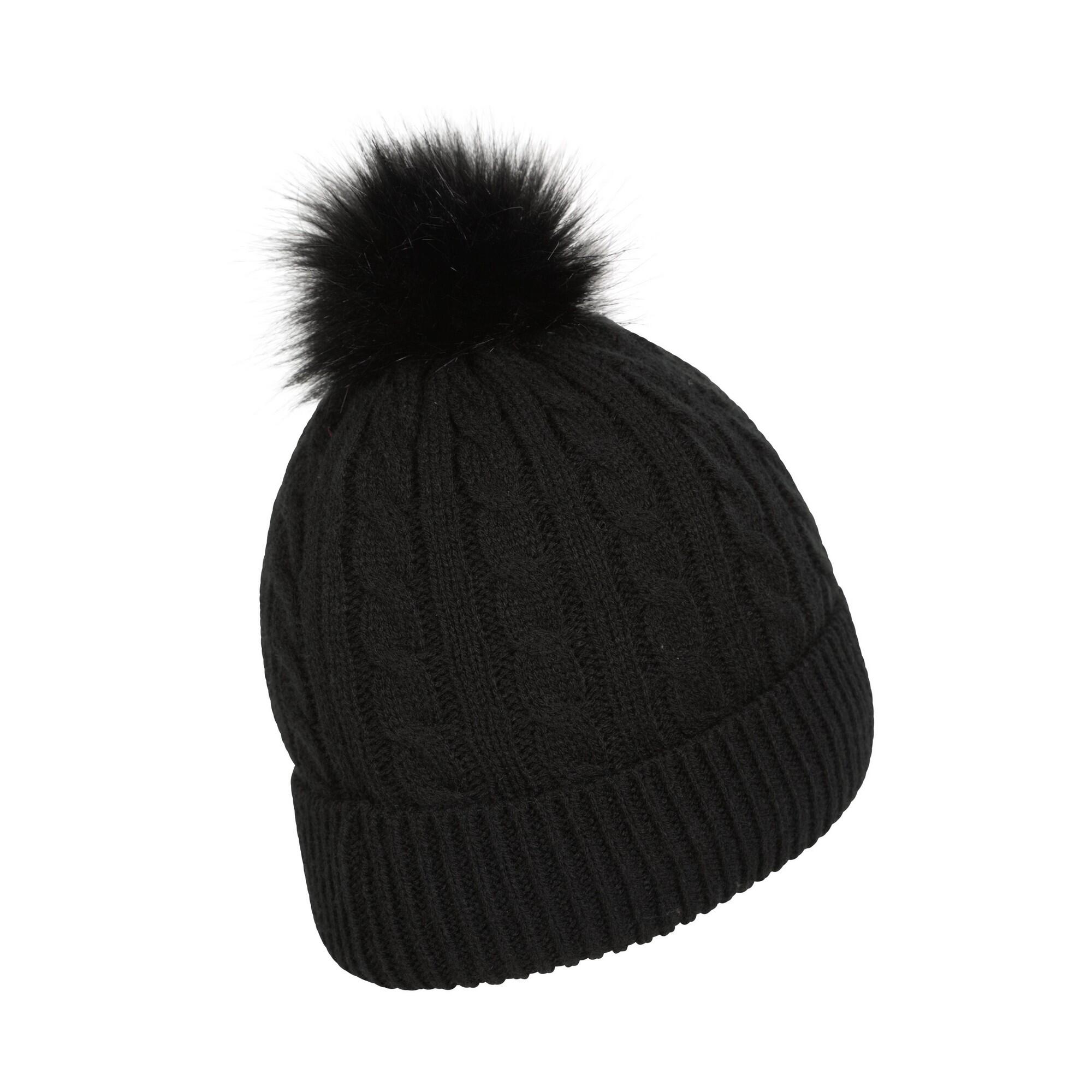 Mütze für Damen Schwarz 4/4