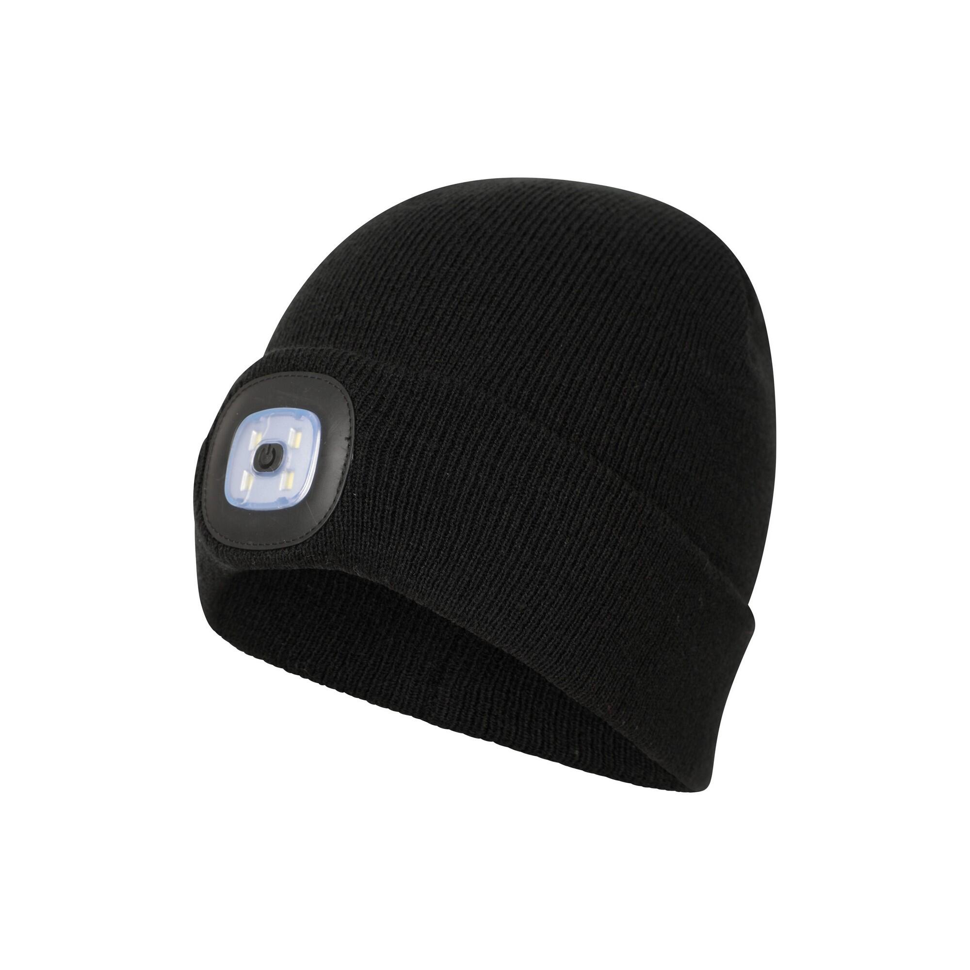 Cappello Berretto Con Luce Uomo Mountain Warehouse Highlands Nero 4/6