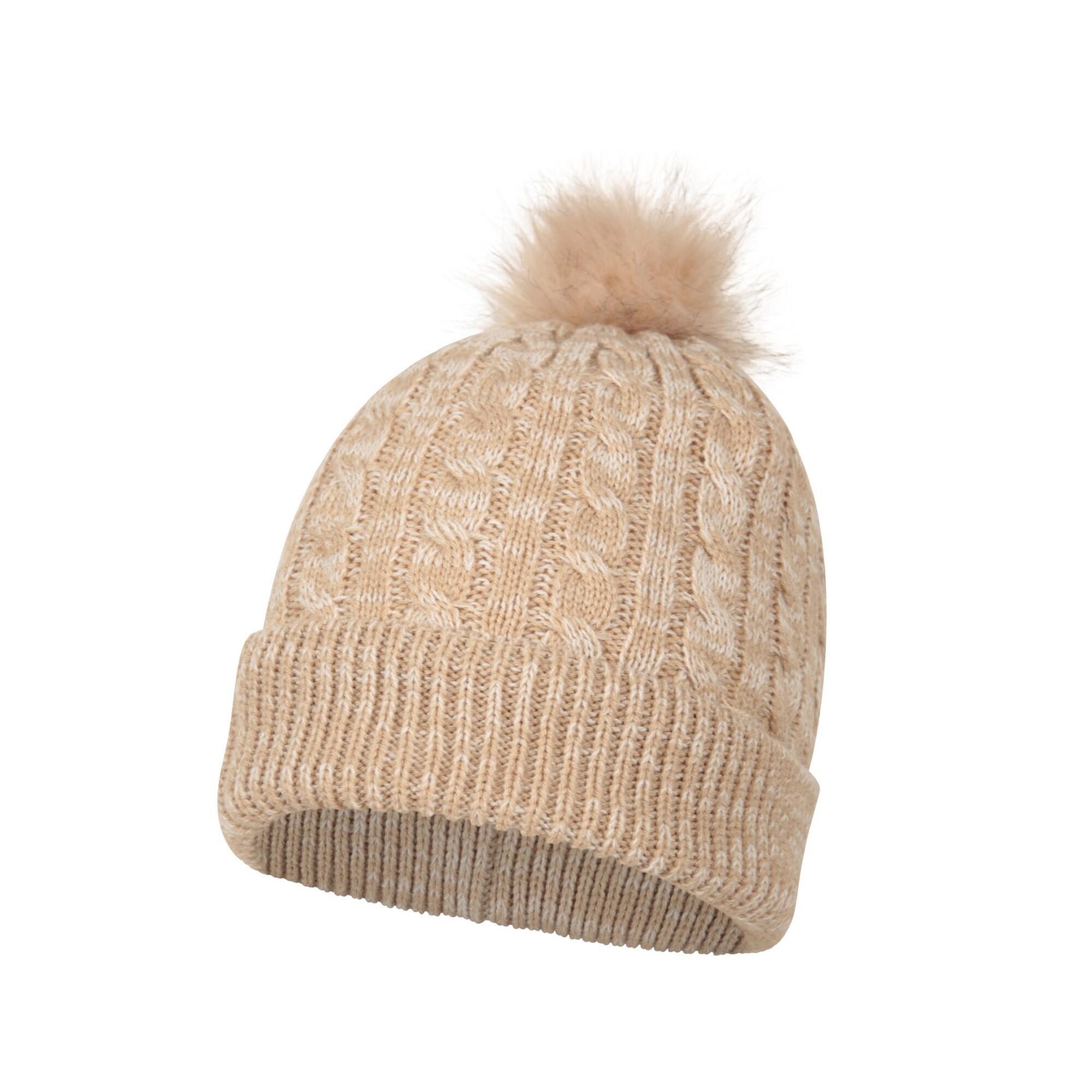 Mütze für Damen Beige 4/4