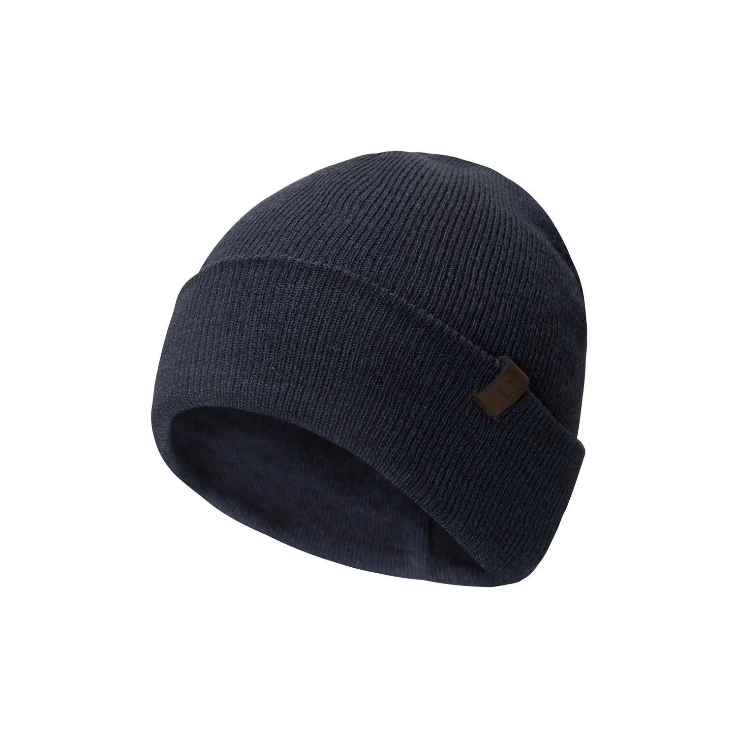 Cappello A Cuffia Uomo Mountain Warehouse Compass Blu Navy 3/4