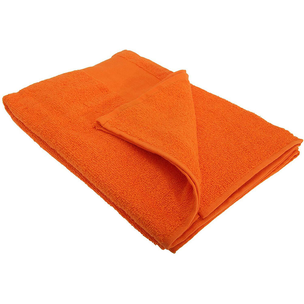 Asciugamano Da Bagno 100% Cotone SOLS Arancio 2/3