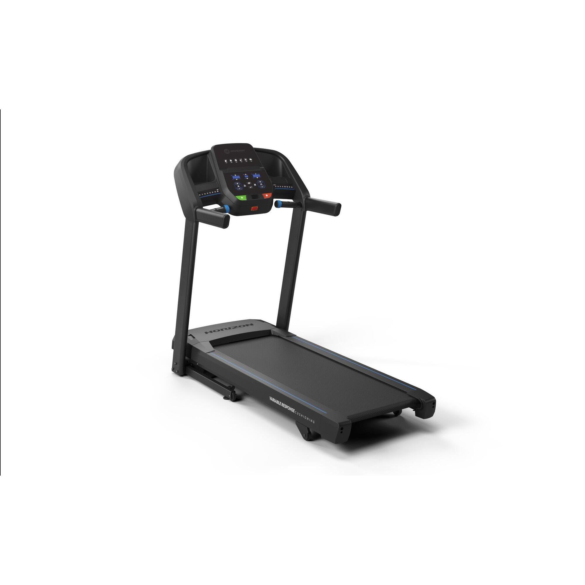 Horizon fitness Horizon T101 Koşu Bandı – Katlanabilir, Bluetooth Hoparlörlü, 2.5 HP Motor