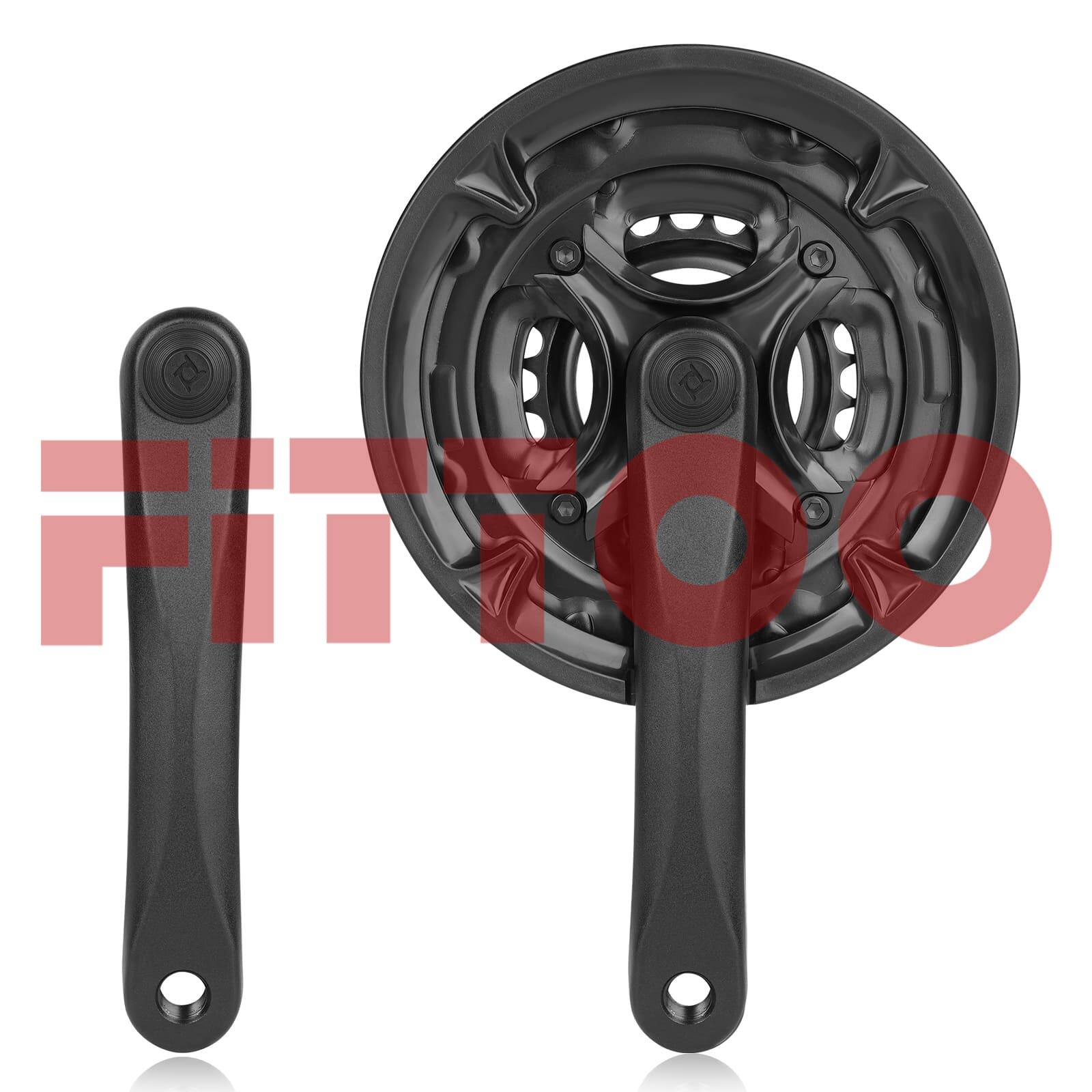 FITTOO Bike Crank Set, Bicycle Triple Chainwheel and Crank Set