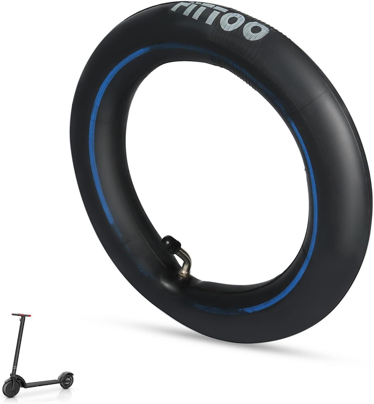 FITTOO 10x2" Electric Scooter Rear Tube w/ CR202 Curved Valve 10x2.5-3.0 Rear