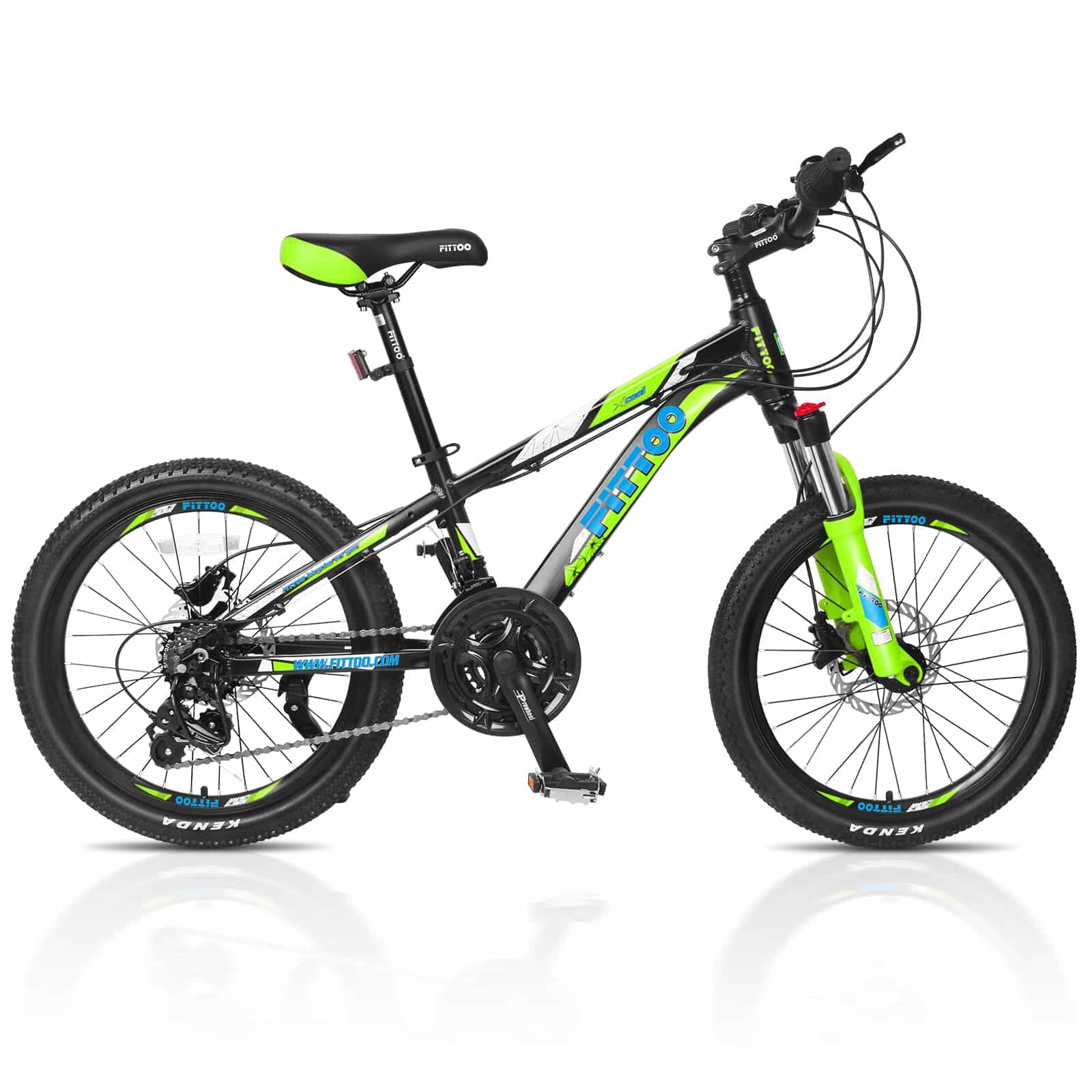 20" Mountain Bike 20" Girl Boy Bicycle 18S Shimano Front Suspension
