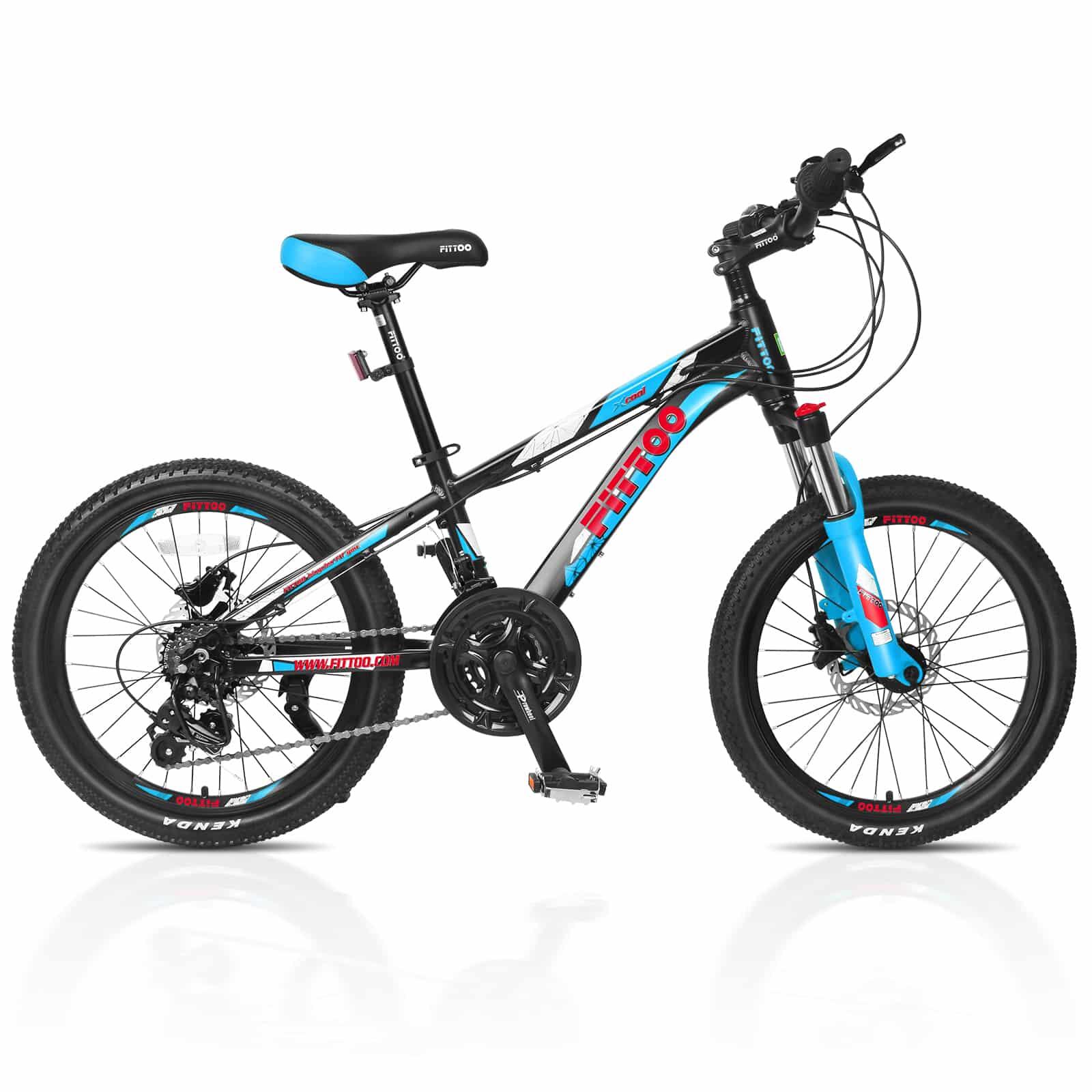 20" Mountain Bike 20" Girl Boy Bicycle 18S Shimano Front Suspension