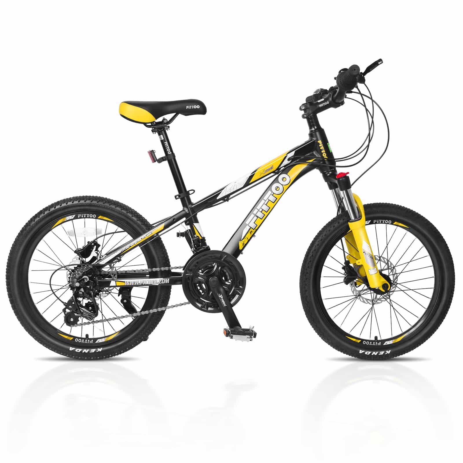20" Mountain Bike 20" Girl Boy Bicycle 18S Shimano Front Suspension