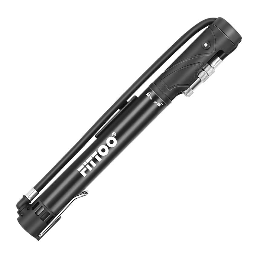 FITTOO Mini Bike Hand Pump Portable Bicycle Cycling Inflator Smart Valve